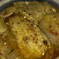 El cooksnap de Ileana leonelli cuando hizo Berenjenas en escabeche.