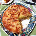 El cooksnap de zamira martínez cuando hizo Torta de Queso.