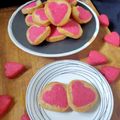 Mahua Chakraborty Swami's cooksnap of when they made ভ্যানিলা হার্ট কুকিজ (vanilla heart cookies recipe in bengali).