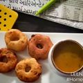 Leena Mehta's cooksnap of when they made Instant Rava Aloo Vadai.