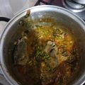 El cooksnap de Segundo Gonzáles Cachay cuando hizo Sudado de pescado.