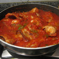 El cooksnap de Becky cuando hizo Conejo frito con tomate y pimientos de Murcia.