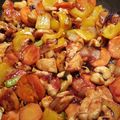 Colum's cooksnap of when they made Sweet and sour chicken with rice.