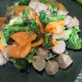 Cooksnap dari Ratna Ika Susanti untuk resep Tumis Brokoli Wortel Bakso Simple