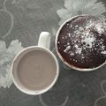El cooksnap de Beatriz cuando hizo Mug cake de chocolate.