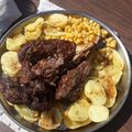El cooksnap de Dany Llanes cuando hizo Carne al horno con papel aluminio.