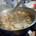 El cooksnap de ginnapaolapenanieto cuando hizo Gambas (o langostinos) al ajillo.