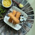 Cooksnap MinSha semasa beliau membuat Bread Sardin Roll.