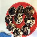 Taylor Anderson's cooksnap of when they made Oreo lovers cupcakes.