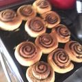 El cooksnap de Paulina Alvarado cuando hizo Cinnamon rolls.