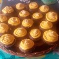 El cooksnap de Natali Alejandra Bernal cuando hizo Cupcakes de chocolate y manjar 😋😋😋😋.
