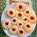 El cooksnap de MIRIAM MARTÍNEZ cuando hizo Ojitos de buey o pepas de jalea de frutilla casera.