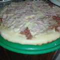El cooksnap de Andrea Escudero cuando hizo Masa súper fácil de pizza casera.