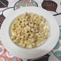 El cooksnap de Isa cuando hizo Mac & cheese, one pot pasta.