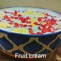 pinky makhija का कुकस्नैप जब उन्होंने फ्रूट क्रीम(Fruit cream recipe in hindi) बनाया था।