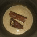 El cooksnap de EV4REL cuando hizo Rollito de pollo en crema con chipotle.
