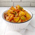 🍒 Tania Helena 🍒's cooksnap of when they made Shimla mirch aloo ki sabji.