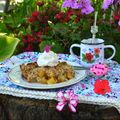 El cooksnap de 🦋LUNA🦋 cuando hizo Crumble de manzana con moras.