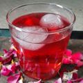Kriti Shukla's cooksnap of when they made Roohafza shake.