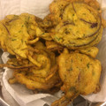 El cooksnap de Sara PA cuando hizo Onion bhaji ! 🕉🕌👳🏾‍♀️.
