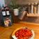 La cooksnap de Belen cuando cocinó Pizza de bacon, pimientos asados, trigueros y mucho más