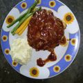 Cooksnap dari Lisha Aprilia untuk resep Steak Tempe dengan Mashed Potato