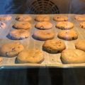 El cooksnap de Andrea Sordo cuando hizo Cookies con chocolate sin gluten.