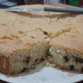 El cooksnap de Laura Liso cuando hizo Torta con chispas de chocolate.