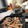 El cooksnap de Elena cuando hizo Cómo cocer cigalas.