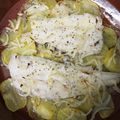 El cooksnap de Pabel cuando hizo Merluza con patatas al horno.