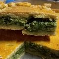 El cooksnap de Patricia Rial cuando hizo Pascualina con acelga y cebolla cruda, facilísima!.