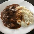 El cooksnap de csales957@gmail.com cuando hizo Goulash con Spätzle.