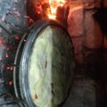 El cooksnap de Irina Cardozo cuando hizo Pizza con levadura.