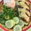 El cooksnap de Claudia Pasten cuando hizo Zapallos italianos rellenos (carne de pavo-arroz) 🍀.