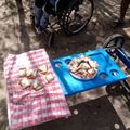 El cooksnap de Jenny Garcia cuando hizo Pizza a la parrilla.
