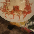 El cooksnap de Mari galvez cuando hizo Salmón escalfado con patatas asadas y ensalada de col.