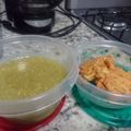 El cooksnap de Omara Olivares cuando hizo Tortitas de pollo con salsa verde.