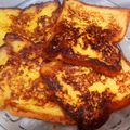 Zainab Khan's cooksnap of when they made Meethi bread/French toast.