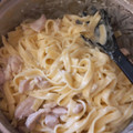 El cooksnap de Pablo Eduardo Torres cuando hizo Ravioles con Salsa Alfredo.
