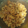 El cooksnap de Merche MR cuando hizo Tortellini de carne.