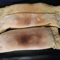 El cooksnap de Azul Abril03 cuando hizo Calzón de pollo y carne !!! (uno de cada uno).
