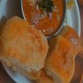Ayushi Sharma का कुकस्नैप जब उन्होंने मसाला पाव भाजी (masala pav bhaji recipe in Hindi) बनाया था।