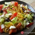 Cooksnap από Sitronella στη συνταγή Μακαρονάδα με ντοματοσαλάτα
