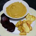 El cooksnap de Becky cuando hizo Hummus de calabaza.