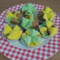 Cooksnap dari Chauro Ummu Hilmy untuk resep Bolu Kukus Mekar Rainbow