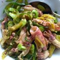 Cooksnap dari roza lia novita untuk resep Cumi asin masak cabe ijo pete
