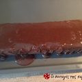 Cooksnap από mploumplou στη συνταγή Υγρό κέικ με ταχίνι και σοκολάτα