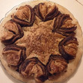 El cooksnap de Andreita cuando hizo Flor de Hojaldre y Nutella.