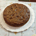 El cooksnap de Teresa Esther Espasa cuando hizo Torta negra con manzanas y nueces.