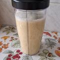 El cooksnap de Zaira cuando hizo Smoothie manzana y kiwi 🍏🥝🥬.